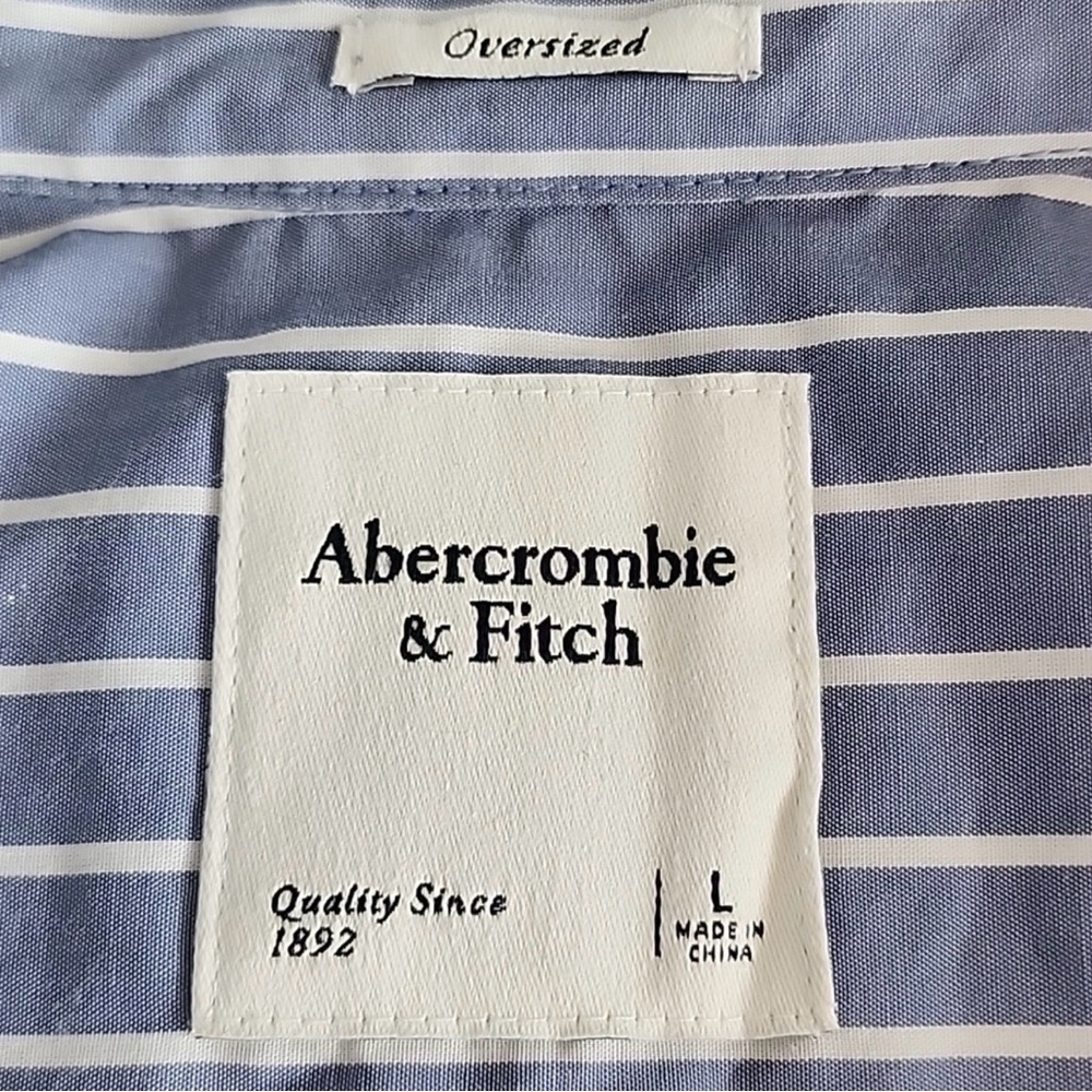 Oversized women’s Abercrombie & fitch button down - Picture 4 of 6